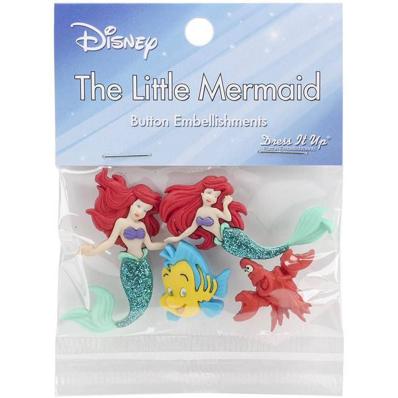 Disney The Little Mermaid Buttons