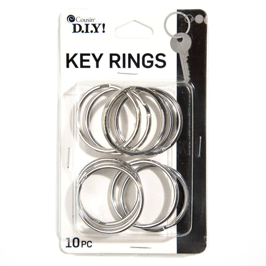 Adult Cousin Diy Silver Metal Key Rings